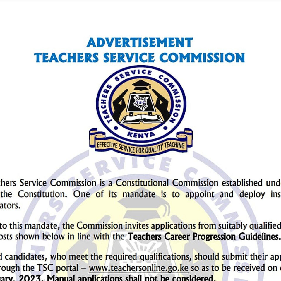 TSC Announcement on promotion